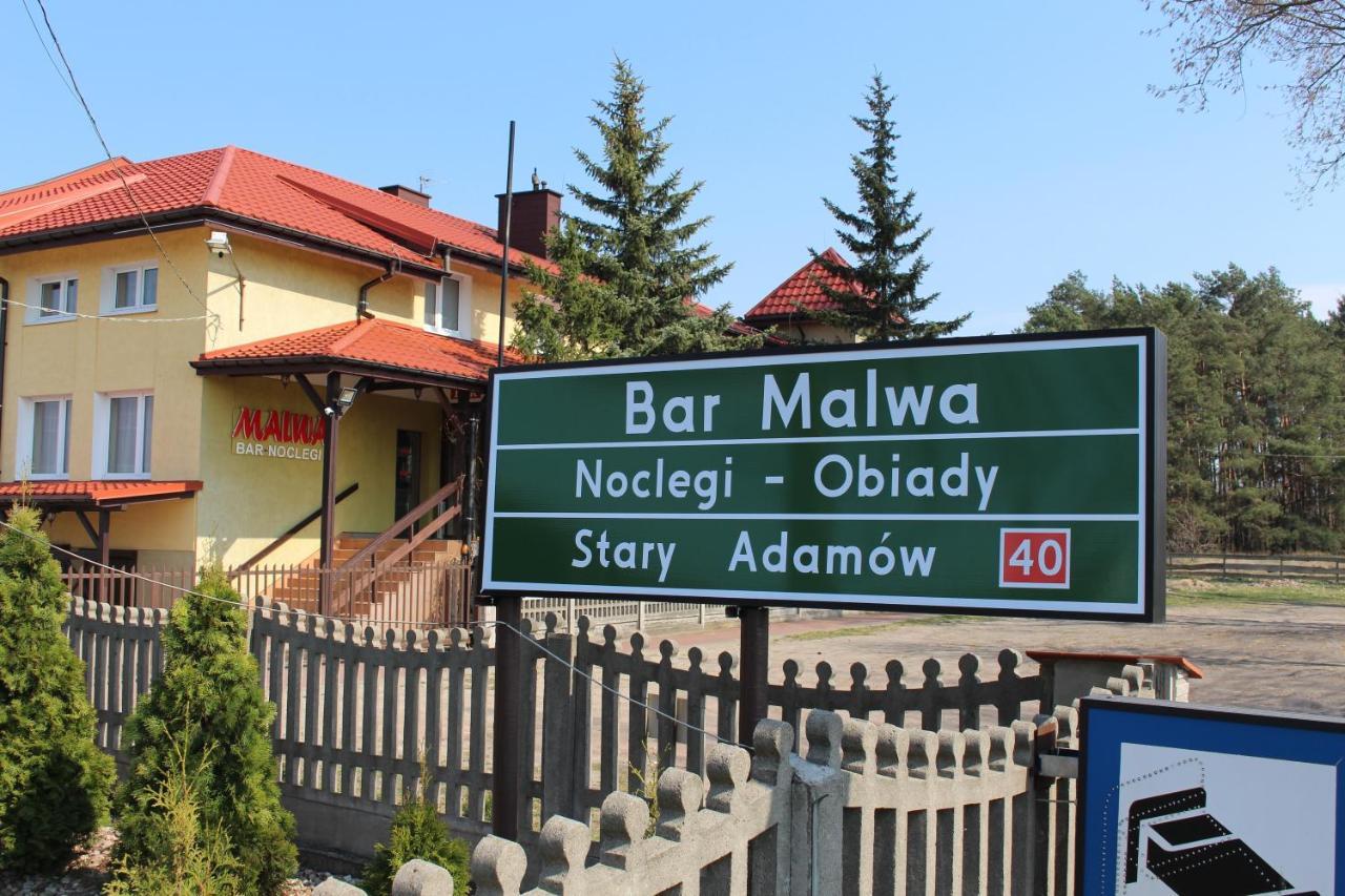 Bar Malwa Motel Aleksandrów Łódzki Exterior foto